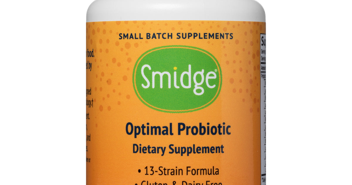 Probiotic Supplements for Gut Health - Capsules | Smidge Probiotic Supplements for Gut Health - Capsules | Smidge