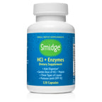 Smidge® HCl + Enzymes front label